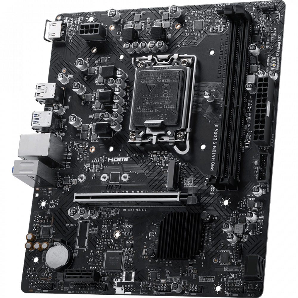 Материнская плата MSI PRO H610M-S DDR4 II