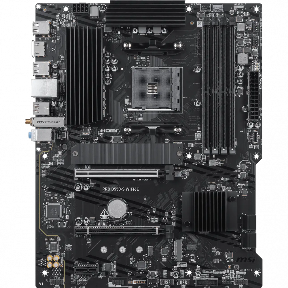 Материнская плата MSI PRO B550-S WIFI6E