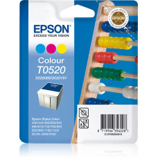 Картридж Epson  струйный C13T052040 многоцветный для St C400/600/800/1520/850/440/460/640
