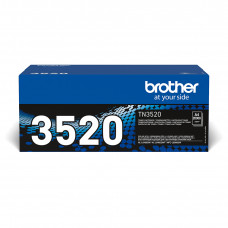 Картридж Brother Тонер TN3520 черный для HL L6400DW/L6400DWT/MFC L6900DW/L6900DWT 20000стр.