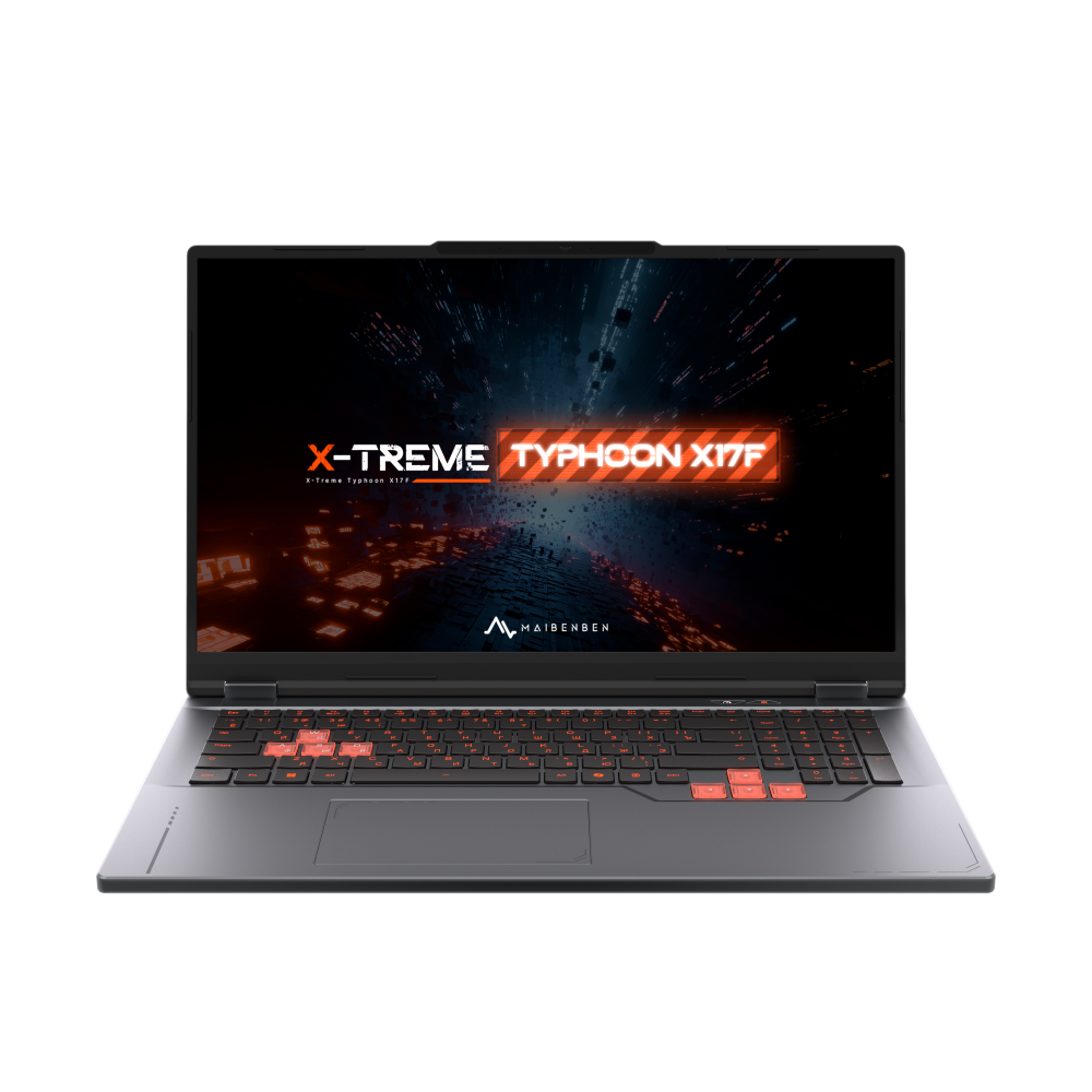 Ноутбук Maibenben Typhoon X17F-R77435 (X17F-R774350G34LG4E10)
