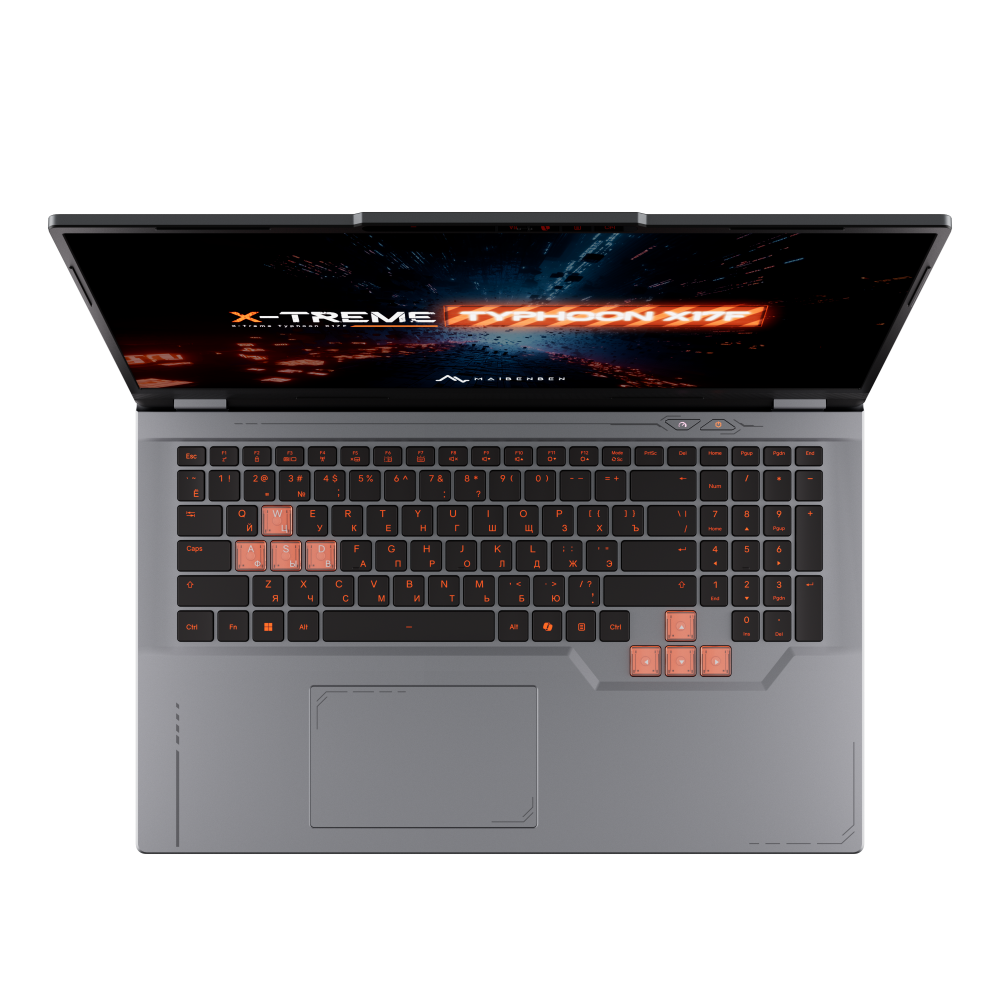 Ноутбук Maibenben Typhoon X17F-R77435 (X17F-R774350G34LG4E10)