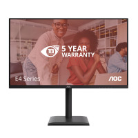Монитор AOC 31.5" Q32E4U черный IPS LED 4ms 16:9 HDMI M/M матовая HAS Piv 350cd 178гр/178гр 2560x1440 100Hz DP 2K USB 9.01кг