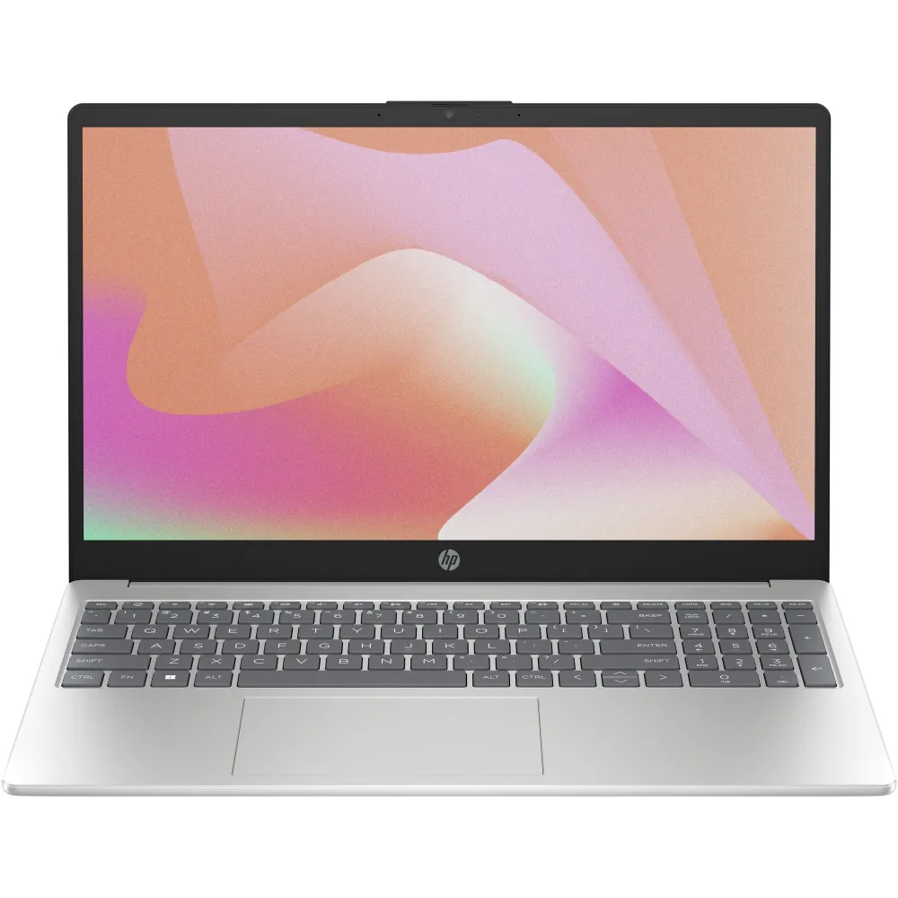 Ноутбук HP Ноутбук 15-fc0025ny Ryzen 5 7520U 16Gb SSD512Gb AMD Radeon Graphics 15.6&ampquot IPS FHD (1920x1080) FreeDOS silver WiFi BT Cam (B8GJ5EA)