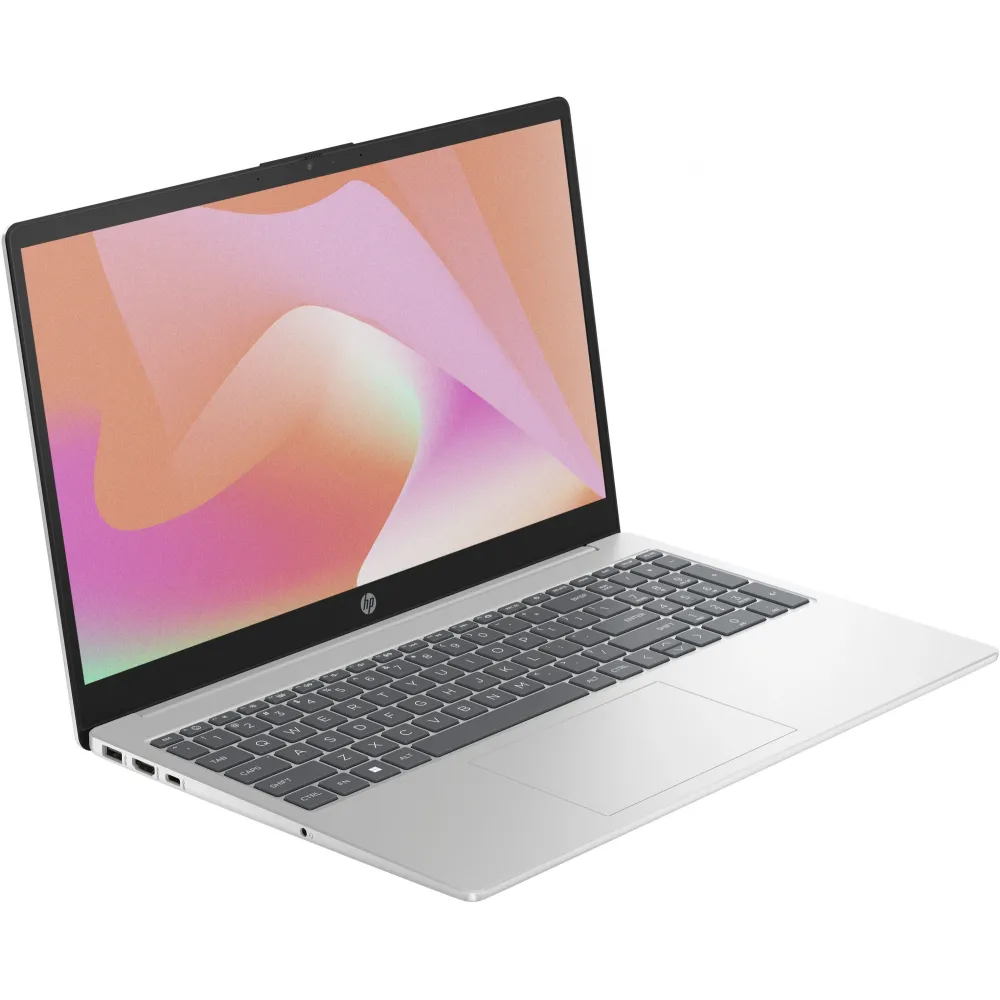 Ноутбук HP Ноутбук 15-fc0025ny Ryzen 5 7520U 16Gb SSD512Gb AMD Radeon Graphics 15.6&ampquot IPS FHD (1920x1080) FreeDOS silver WiFi BT Cam (B8GJ5EA)
