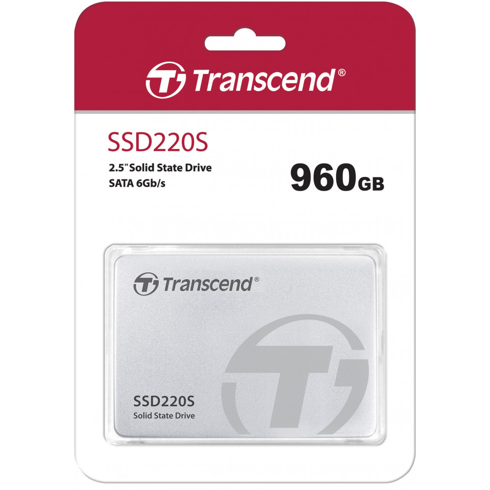 Твердотельный накопитель Transcend SSD220S 960GB (TS960GSSD220S)
