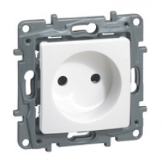 Розетка Legrand ETIKA  2К винты, бел. ETIKA  2К винты, бел.
