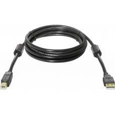 Defender USB кабель USB04-10PRO USB2.0 AM-BM, 3м Defender USB 2.0 Type-AM - USB 2.0 Type-BM 3м