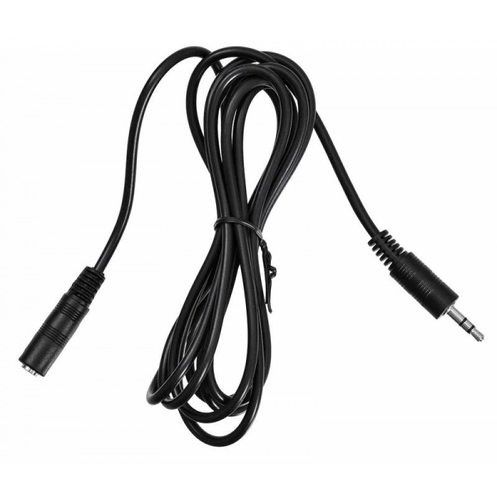 Кабель Buro  удлинитель аудио Jack 3.5  m /Jack 3.5  f  2м. черный  BAAC003 2
