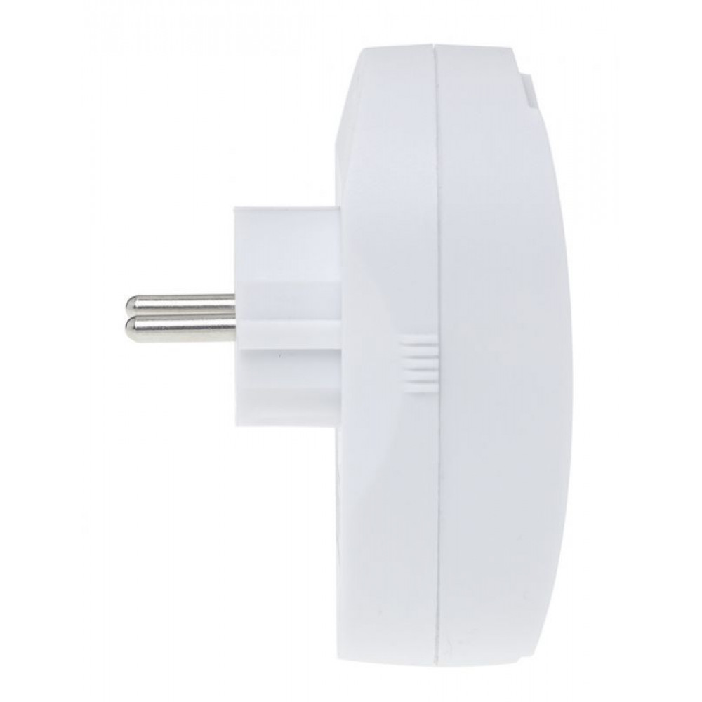 Сетевой фильтр Buro  100SH Plus W  1 розетка  белый  коробка
