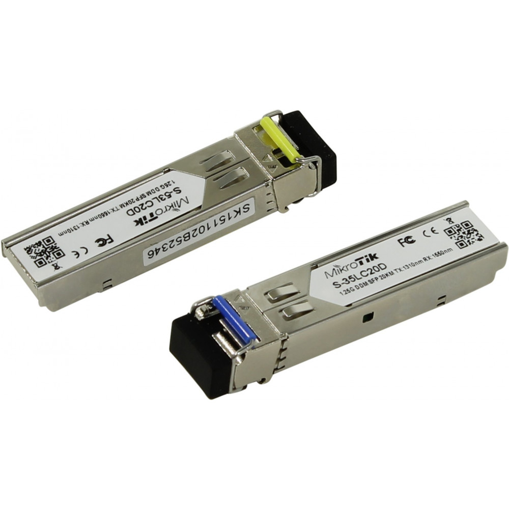 Трансивер MikroTik S-3553LC20D
 Трансивер MikroTik S-3553LC20D