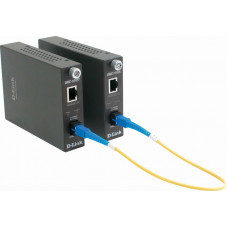 Трансиверы, репитеры D-link Сетевое оборудование D Link DMC 1910R/A8A  Конвертер 1G UTP в 1G SM Single Fiber  15km, 1xSC , ресивер
