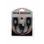 Кабель Vcom  VCOM CU824 Адаптер удлинитель USB AMAF/RJ45, по витой паре до 45m
