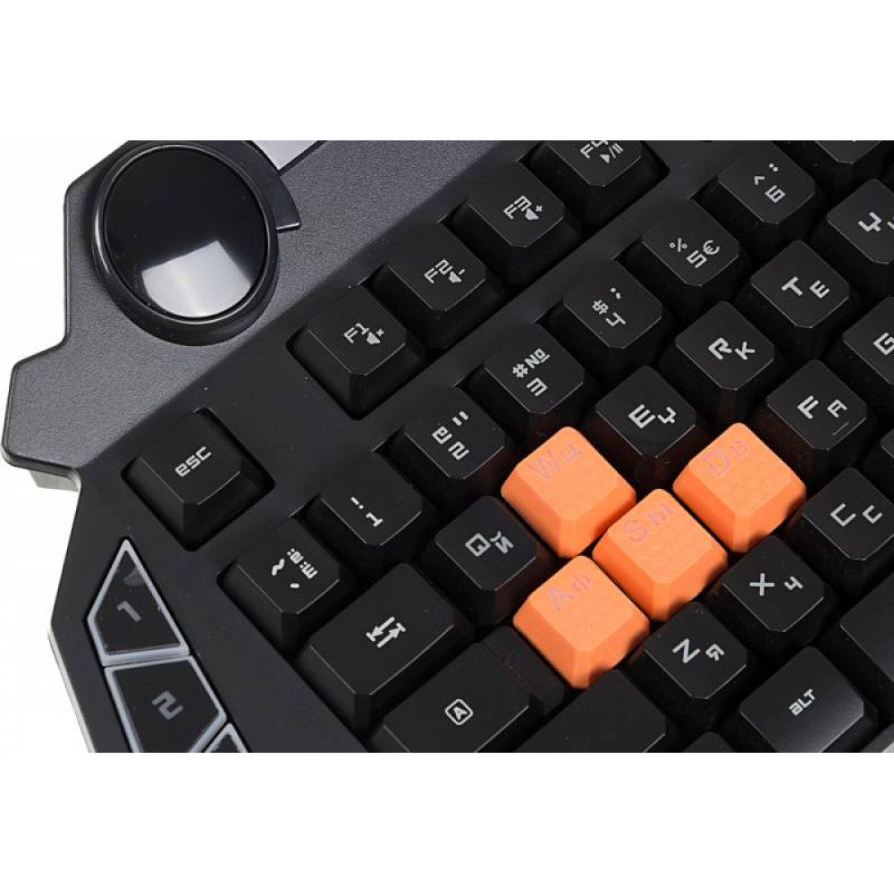 Клавиатура A4Tech Клавиатура A4 Bloody B314 черный USB Multimedia Gamer LED подставка для запястий