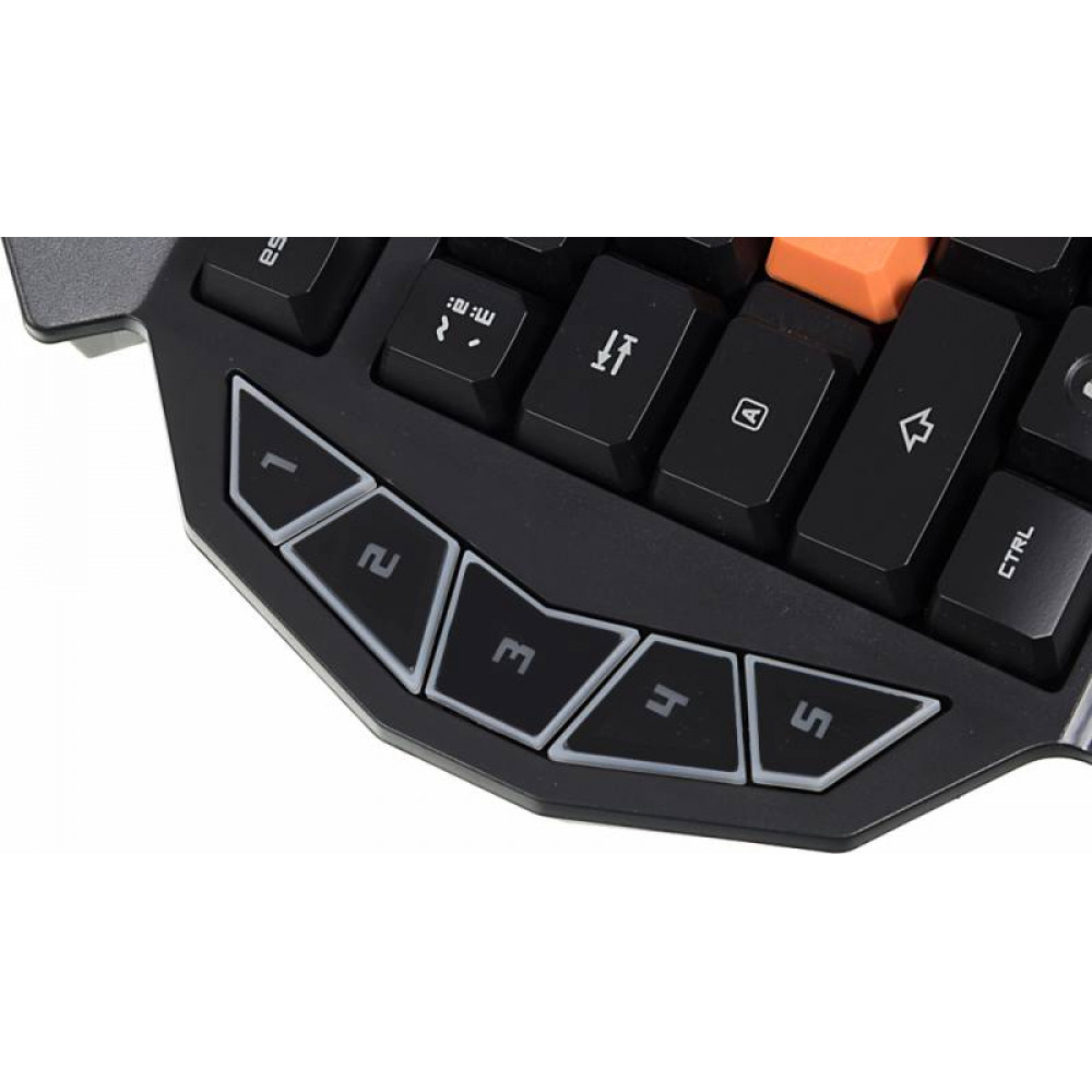 Клавиатура A4Tech Клавиатура A4 Bloody B314 черный USB Multimedia Gamer LED подставка для запястий