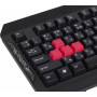 Клавиатура игровая A4Tech Bloody Q100, USB, черная
