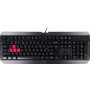 Клавиатура игровая A4Tech Bloody Q100, USB, черная
