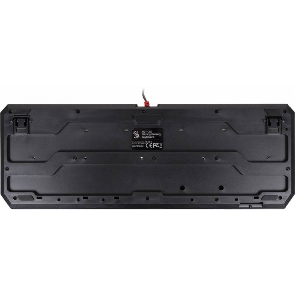 Клавиатура игровая A4Tech Bloody Q100, USB, черная
