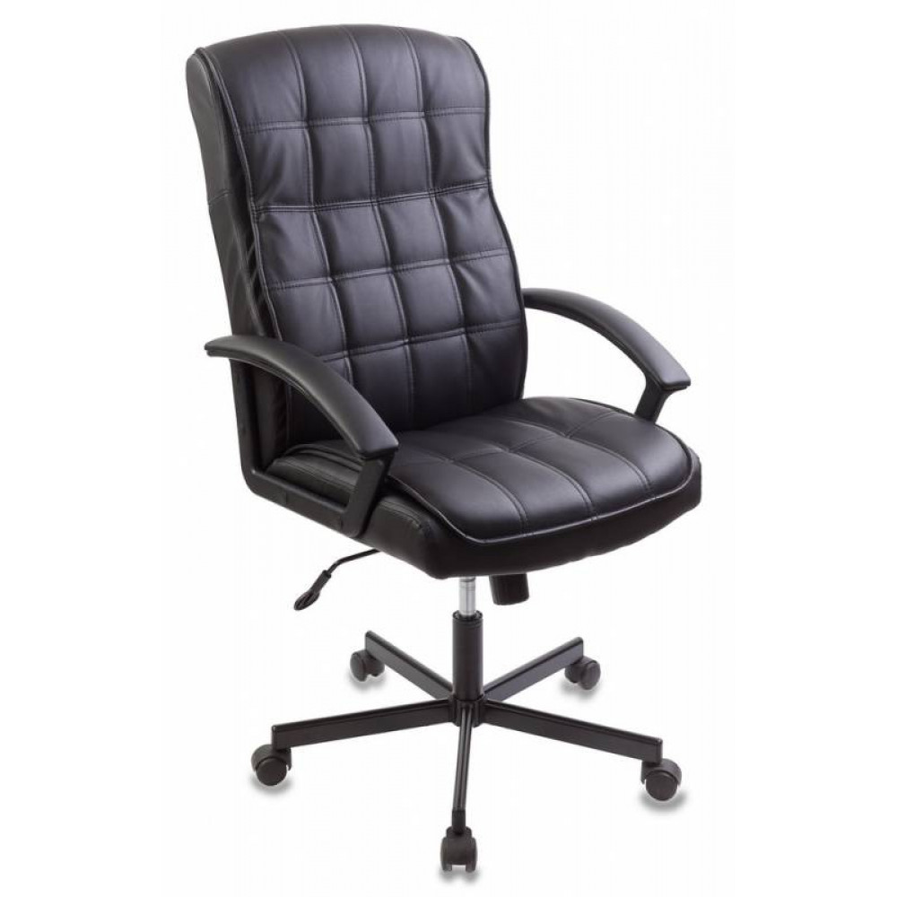 Компьютерное кресло Бюрократ Кресло руководителя CH 823AXSN/BLACK черный искусственная кожа
