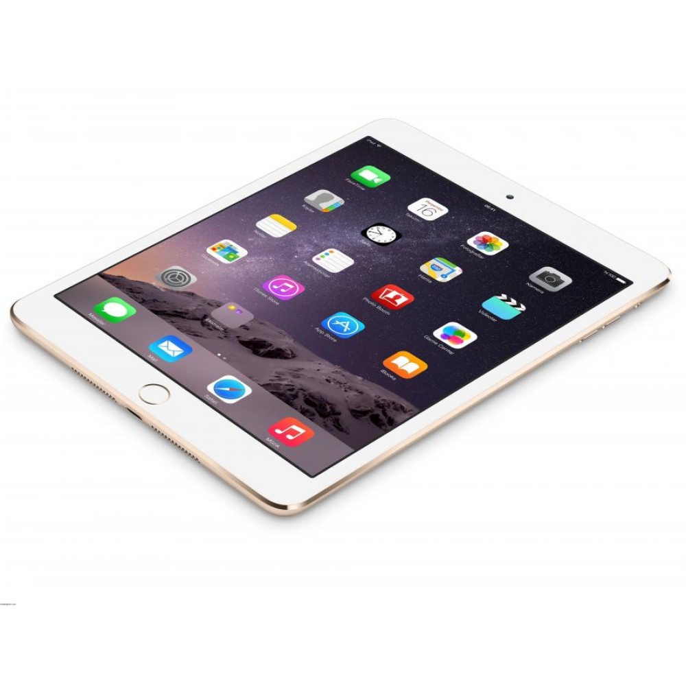 Планшет Apple iPad mini 3 16Gb Wi-Fi + Cellular Gold
