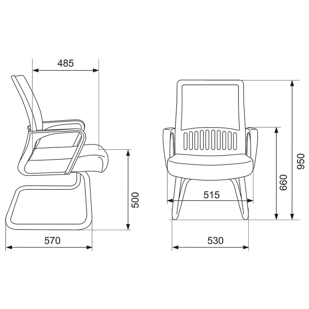 Компьютерное кресло Бюрократ Кресло MC 209/B/TW 11 спинка сетка черный TW 01 TW 11
