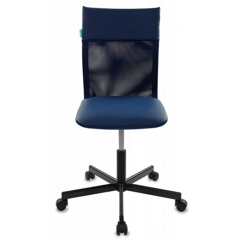 Компьютерное кресло Бюрократ Кресло CH-1399/BLUE спинка сетка синий сиденье синий искусственная кожа крестовина металл
