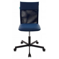 Компьютерное кресло Бюрократ Кресло CH-1399/BLUE спинка сетка синий сиденье синий искусственная кожа крестовина металл
