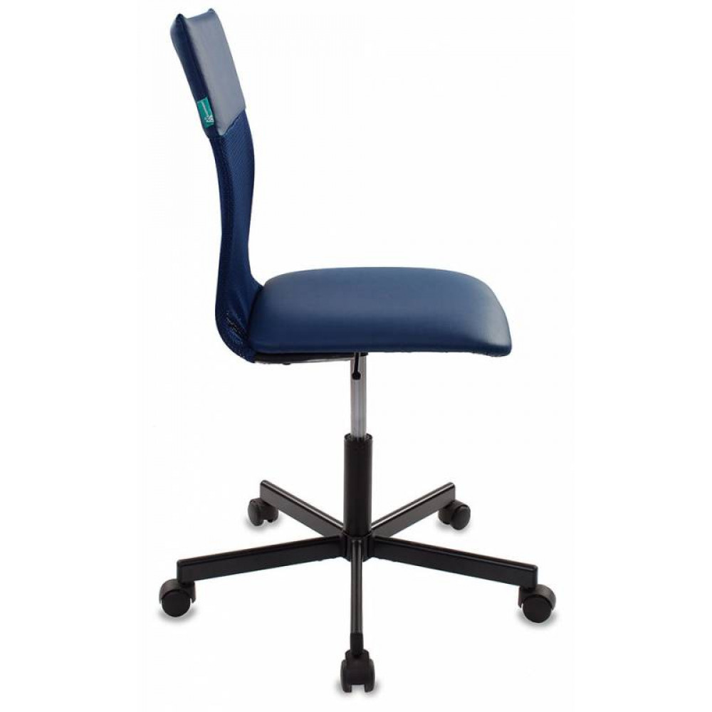 Компьютерное кресло Бюрократ Кресло CH-1399/BLUE спинка сетка синий сиденье синий искусственная кожа крестовина металл
