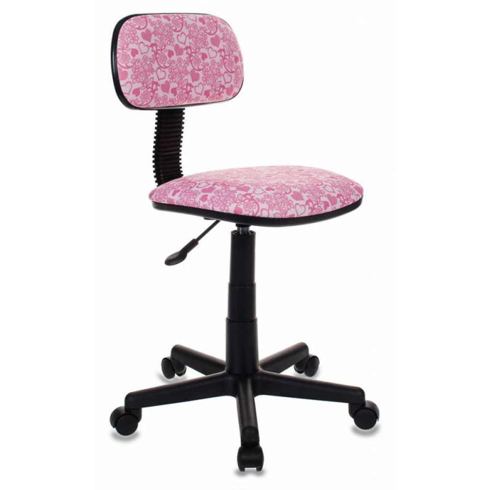 Компьютерное кресло Бюрократ Кресло детское CH-201NX/HEARTS-PK розовый сердца Hearts-Pk

