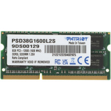 Оперативная память Patriot Memory PSD38G1600L2S 1x8 Гб