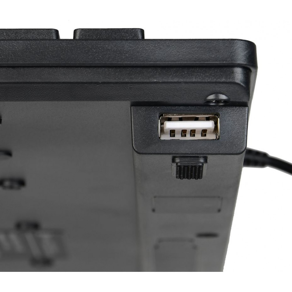 Клавиатура Oklick Клавиатура 520M2U черный USB slim Multimedia