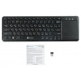Клавиатура Oklick Клавиатура 830ST черный USB беспроводная slim Multimedia Touch