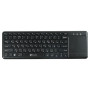 Клавиатура Oklick Клавиатура 830ST черный USB беспроводная slim Multimedia Touch