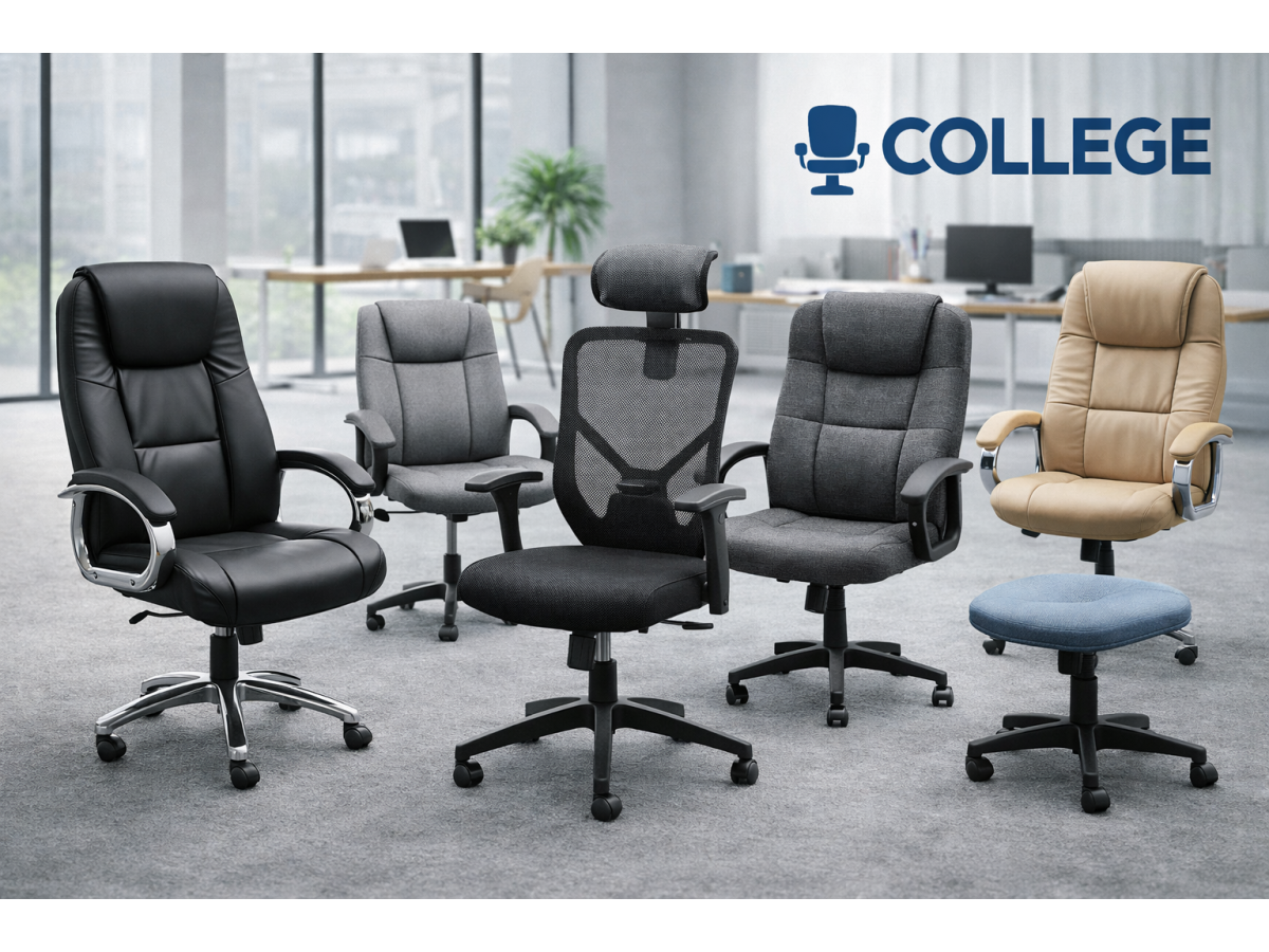 Компьютерные кресла College — новый поставщик